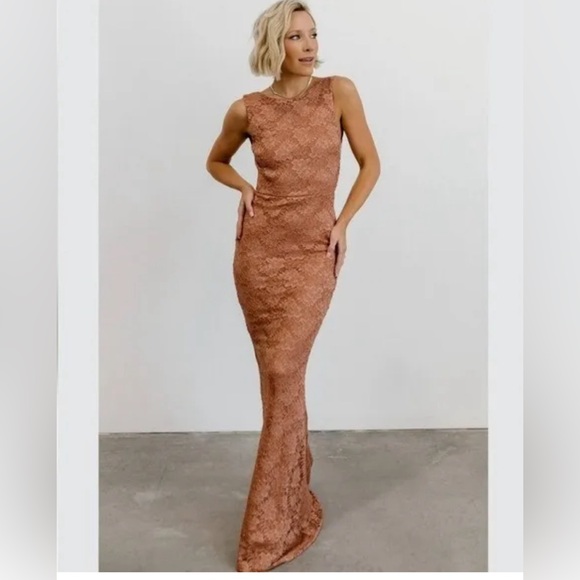 Baltic Born Dresses & Skirts - Baltic Born Valentine Sparkle Maxi - Copper